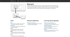 Desktop Screenshot of bigraph.org
